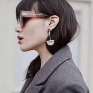 Celine Signed Drop Earrings