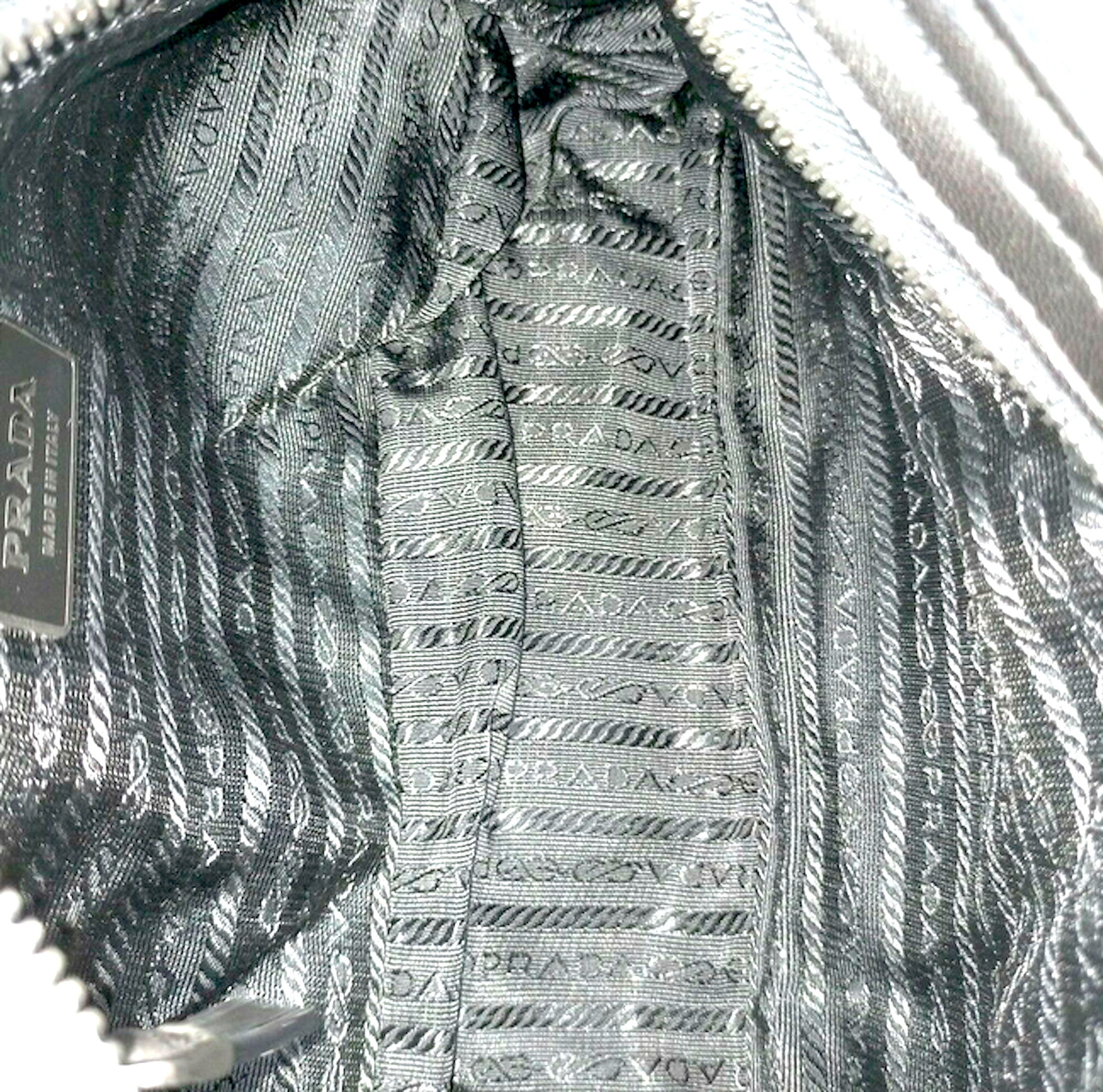 Prada Black Studded Handbag - Image 6