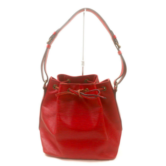 Authentic Louis Vuitton Purse | LV Purse | Louis Vuitton Shoulder Bag M44107 Petit Noe Reds Epi