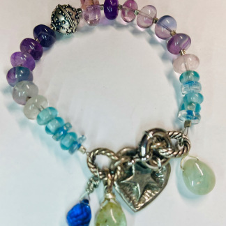 Gemstone Bracelet | Handmade Charm Bracelet | Natural Gemstone Bracelet | Crolius Bracelet