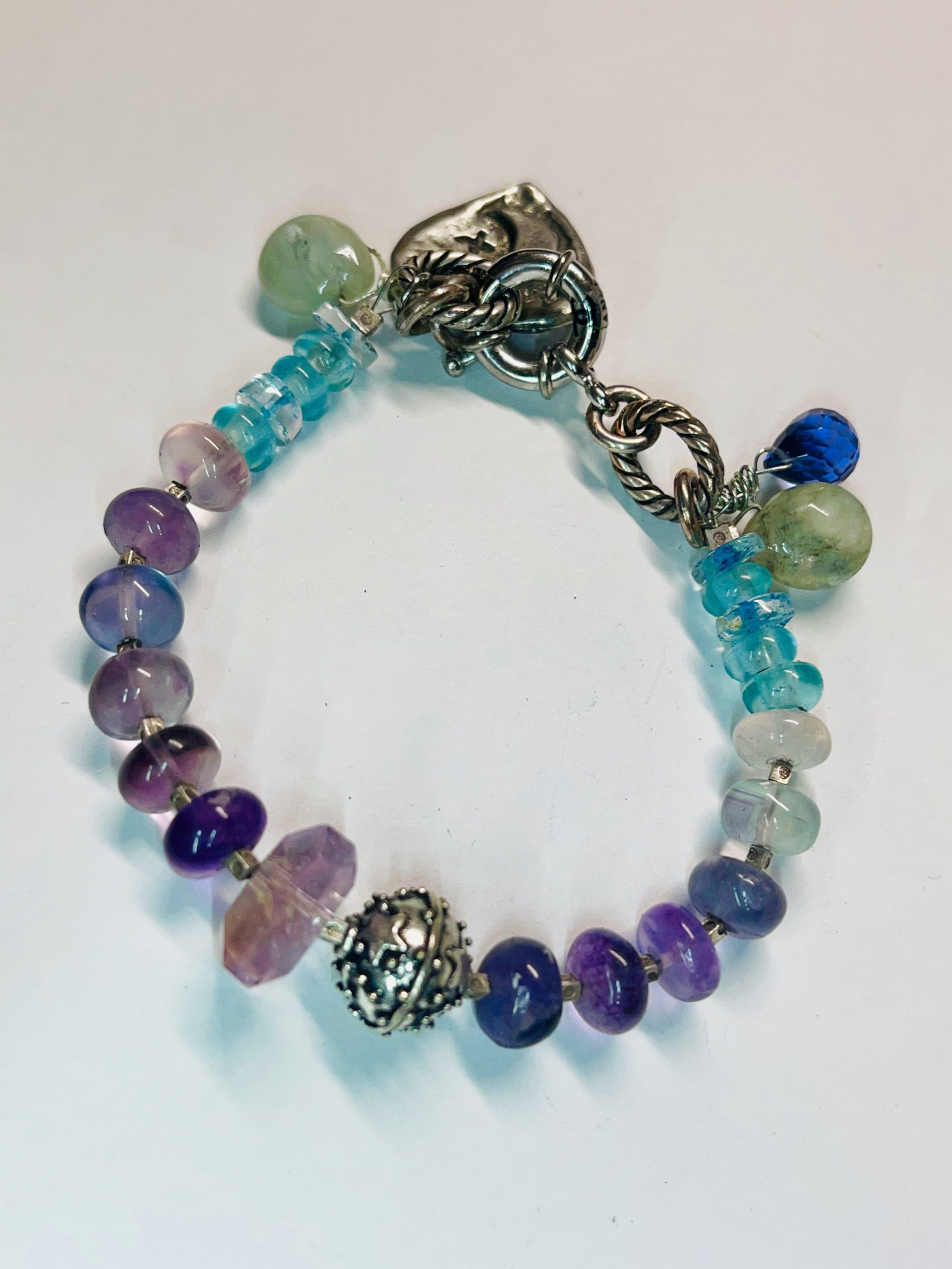 Gemstone Bracelet | Handmade Charm Bracelet | Natural Gemstone Bracelet | Crolius Bracelet - Image 3