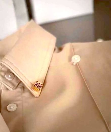 Loewe Logo Earrings | Signed Loewe Earrings | Loewe Studs | Authentic Loewe Earrings - Image 10