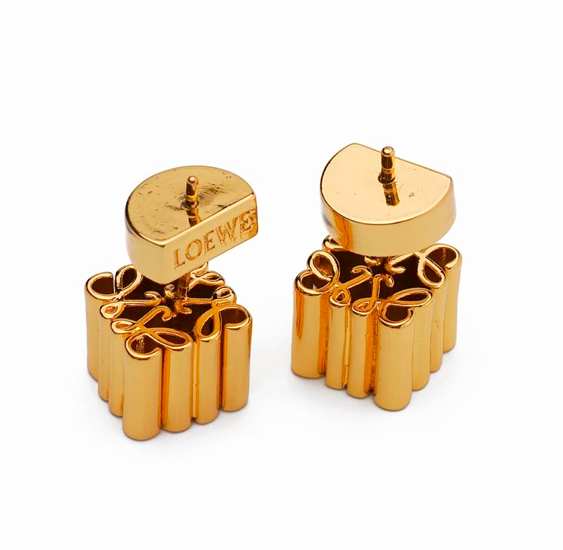 Loewe Logo Earrings | Signed Loewe Earrings | Loewe Studs | Authentic Loewe Earrings - Image 11