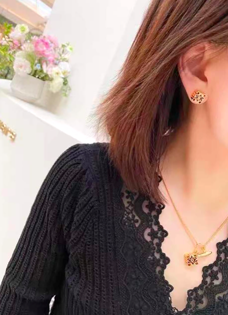 Loewe Logo Earrings | Signed Loewe Earrings | Loewe Studs | Authentic Loewe Earrings - Image 7