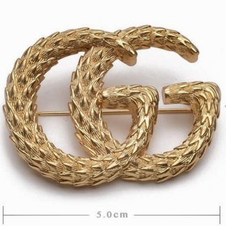 GG Gucci Wheat Brooch