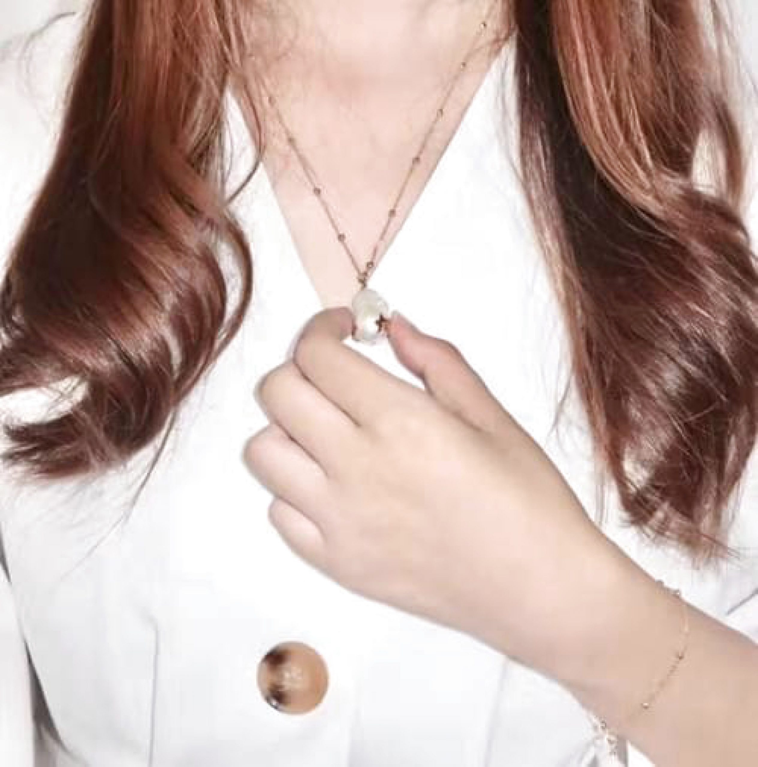 Christian Dior Gold Pearl Necklace | Dior Pearl Necklace - Image 2