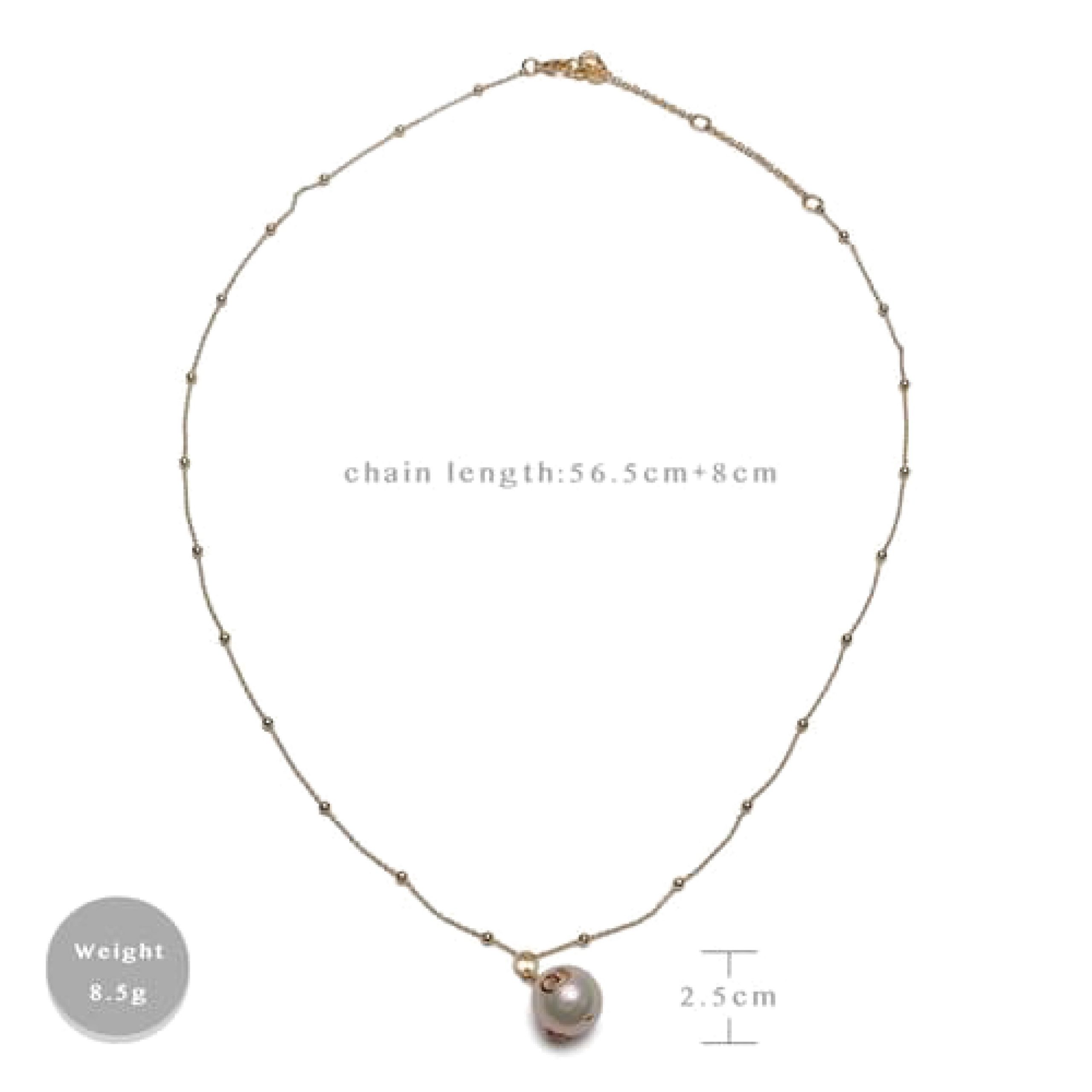 Christian Dior Gold Pearl Necklace | Dior Pearl Necklace - Image 3