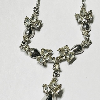 Dior Vintage Sterling Silver Necklace | Christian Dior Vintage Necklace