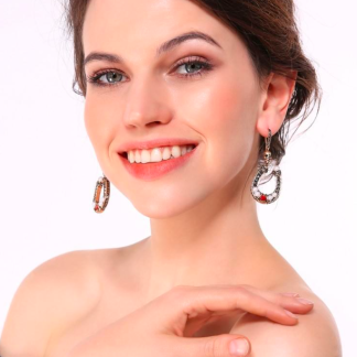 Alexander McQueen Gold Horse Shoe Earrings