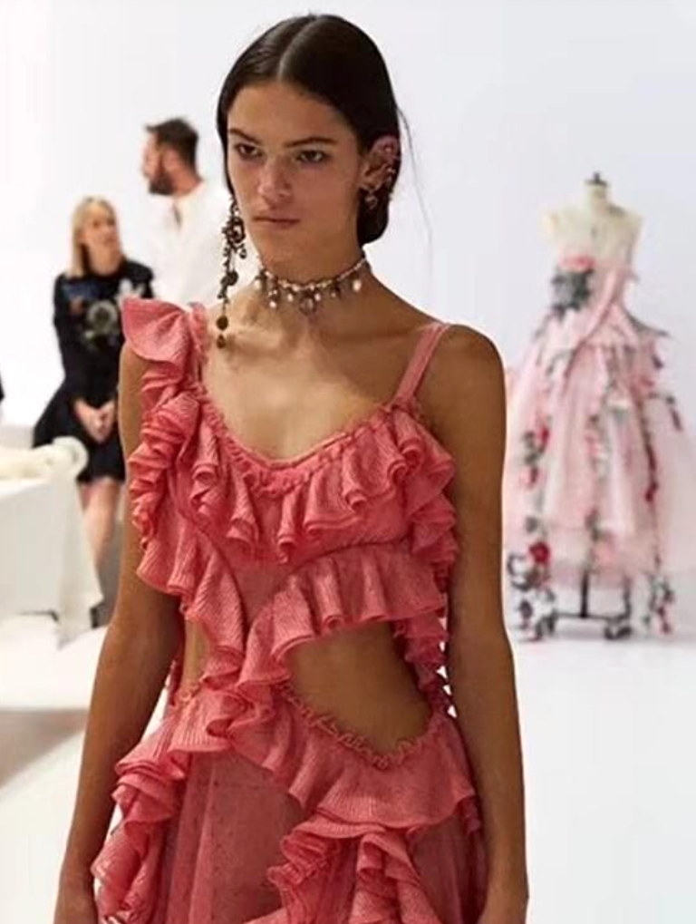 Alexander McQueen Silver Crystal Beaded Pearl Necklace | Authentic Alexander McQueen Necklace - Image 7